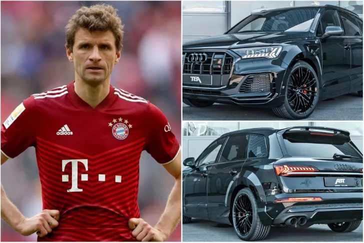 Thomas Müller – Audi SQ7, 96 000 €