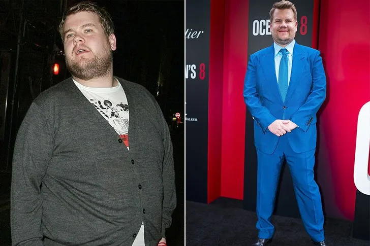 James Corden – Ha assunto un terapista nutrizionale ed ha affiancato alla dieta un buon allenamento