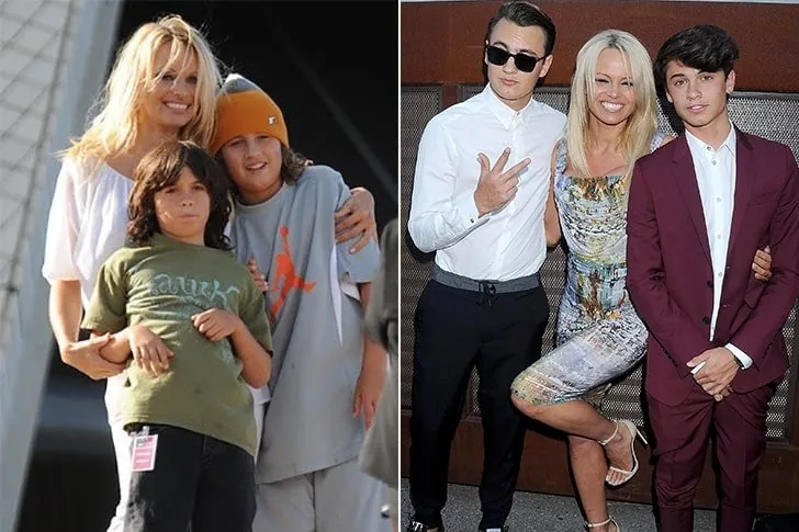 Dylan & Brandon Jagger Lee – Söhne von Pamela Anderson