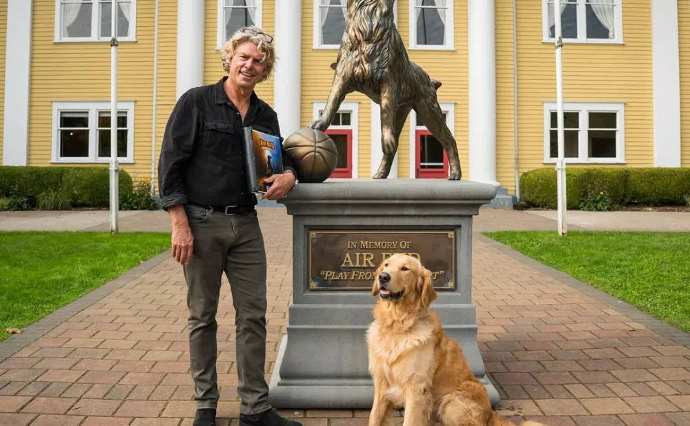 Canton’s Celebrity Dog Finishes Filming “Air Bud” Sequel