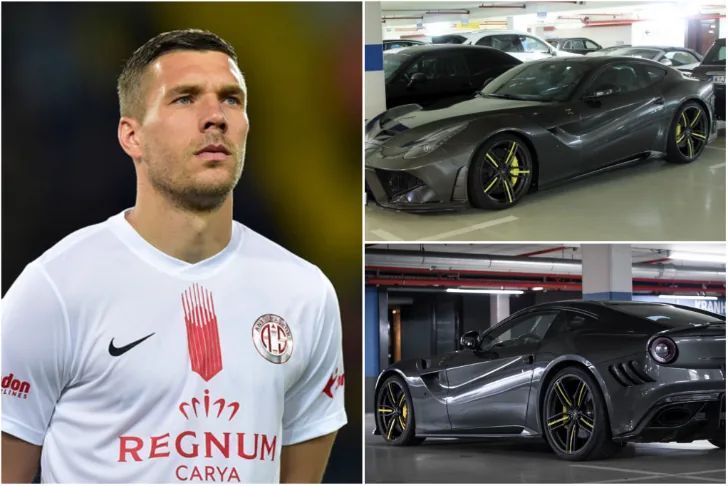 Lukas Podolski—Ferrari F12 Berlinetta, 400 000 €