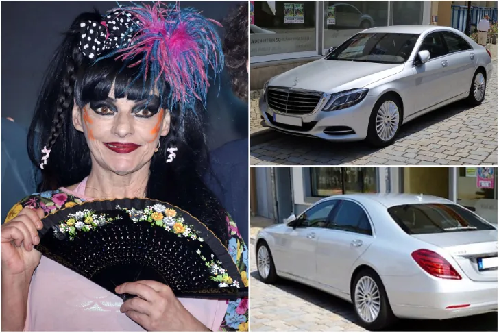 Nina Hagen – Mercedes S-Klasse, 94 000 €