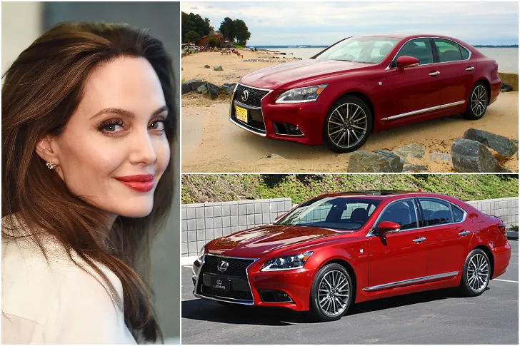 ANGELINA JOLIE – LEXUS LS 460 F – $90 MILA
