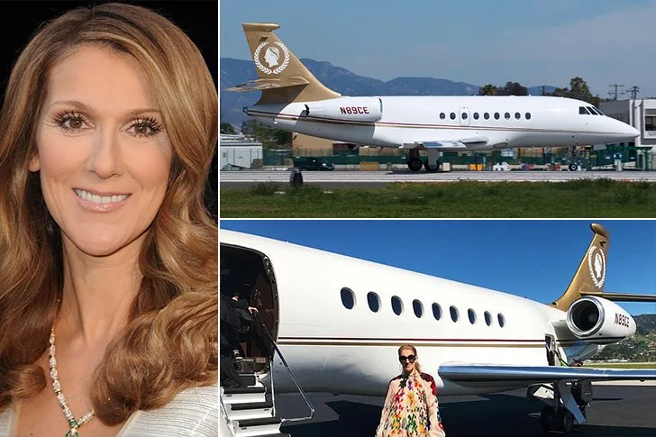 Celine Dion – Bombardier Global Express, Estimated $42 Million