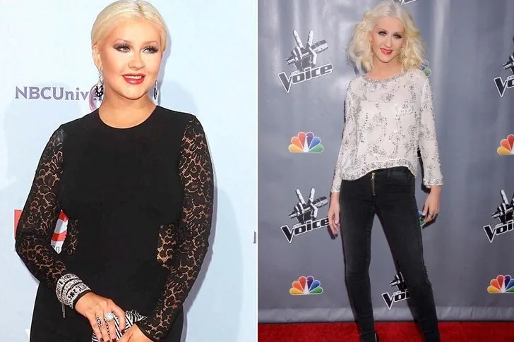 Christina Aguilera – Dieta ed eliminazione dell’alcool