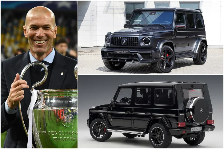ZINEDINE ZIDANE – MERCEDES-BENZ G63 AMG $ 170 MILA
