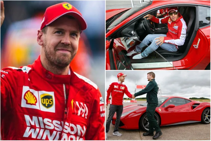 Sebastian Vettel – Ferrari 488 GTB, 200 000 €