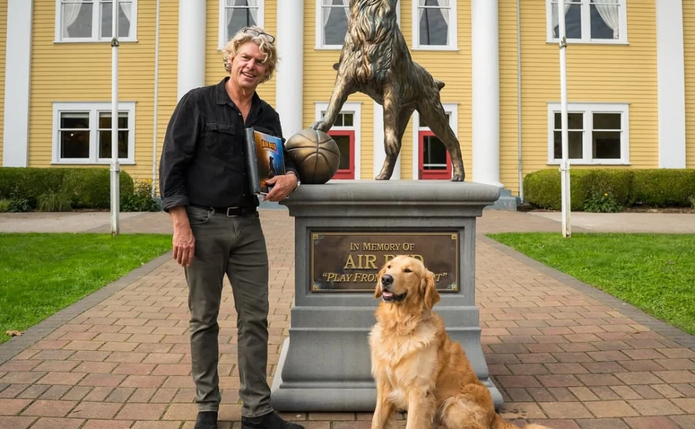 Canton’s Celebrity Dog Finishes Filming “Air Bud” Sequel