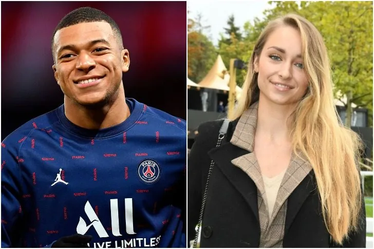 Kylian Mbappé et Emma Smet