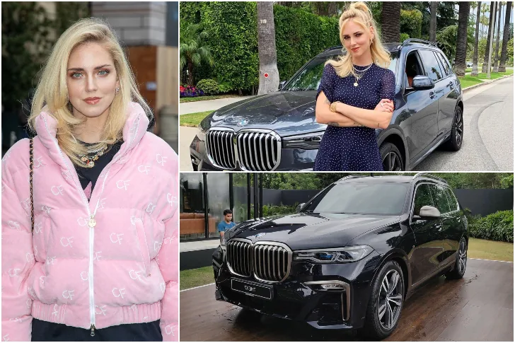 CHIARA FERRAGNI: BMW X7 -$ 120 MILA