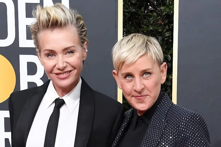 Ellen Degeneres et Portia De Rossi