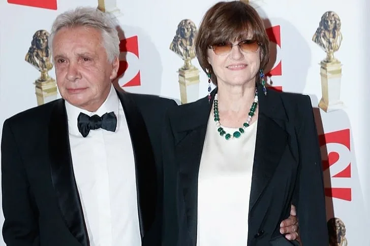Michel Sardou et Anne-Marie Perrier